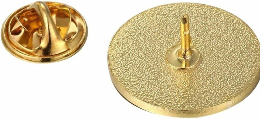 GuDeKe Gudeke Tetragrammaton Lapel Pin Round Gold Jehovah Witness Women Or Men Suits Clearance