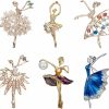 Amazon Dd-Life 6 Pcs Ballet Dancer Brooches,High-End Dancer Wings Clothing Pins,Angel Wings Brooches, Butterfly Fairy Brooches Fashion Jewelry For Any Special Occasions Hot