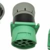 YPP Green 9Pin J1939 Type 2 To 6Pin J1708 Adapter Hot