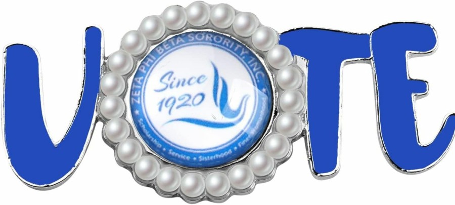 UJIMS Ujims Zeta Sorority Gifts Scholarship Sisterhood Since Brooch Finer Womanhood Jewelry Sorority Paraphernalia Gifts For Women Wholesale