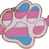 KAWADU Transgender Rainbow Flag Cat Puppy Paw Enamel Pin Badge Custom Brooches Lapel Pin Bag Cute Animal Jewelry Gift Wholesale