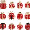 Abaodam Abaodam 24Pcs Of One Set Cartoon Brooch Delicate Insect Brooch Ladybug Animal Corsage Cartoon Clothes Pin For Woman Girl Lady Clearance