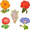 KAWADU A Hundred Flowers Bloom Enamel Pin Custom Poppy, Morning Glory, Chrysanthemum Brooch Bag Lapel Pin Badge Jewelry Gift Clearance